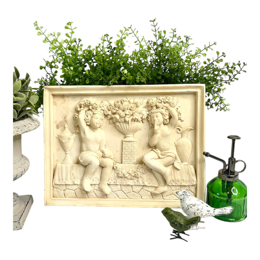 Vintage Garden Wall Plaque