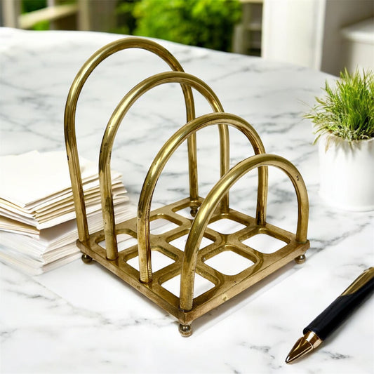 Brass Mail Organizer