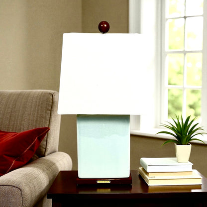 Pale Green Lamp
