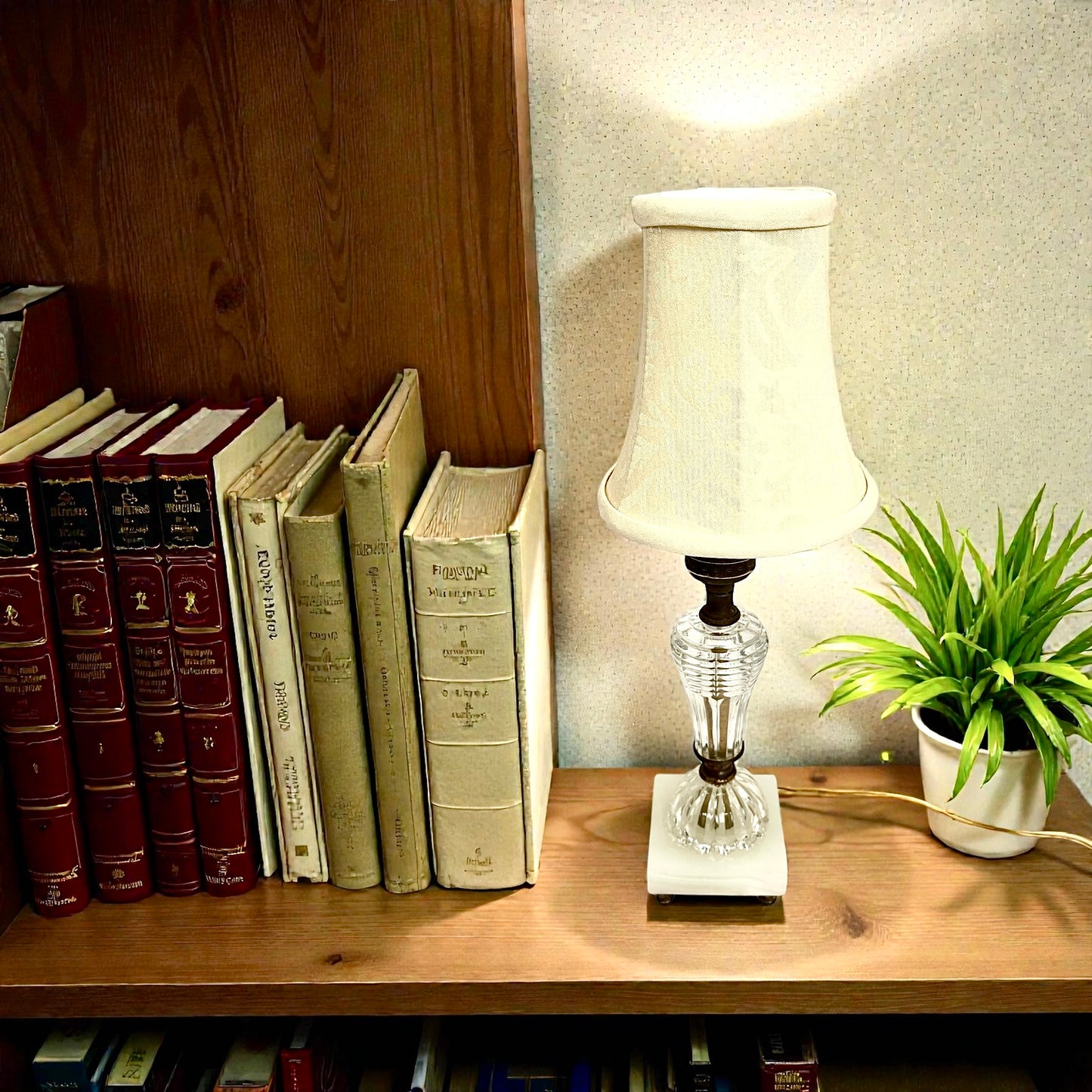 Vintage Crystal Petite Lamp