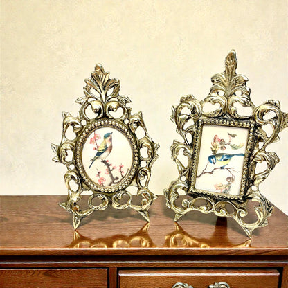 Vintage Brass Picture Frames