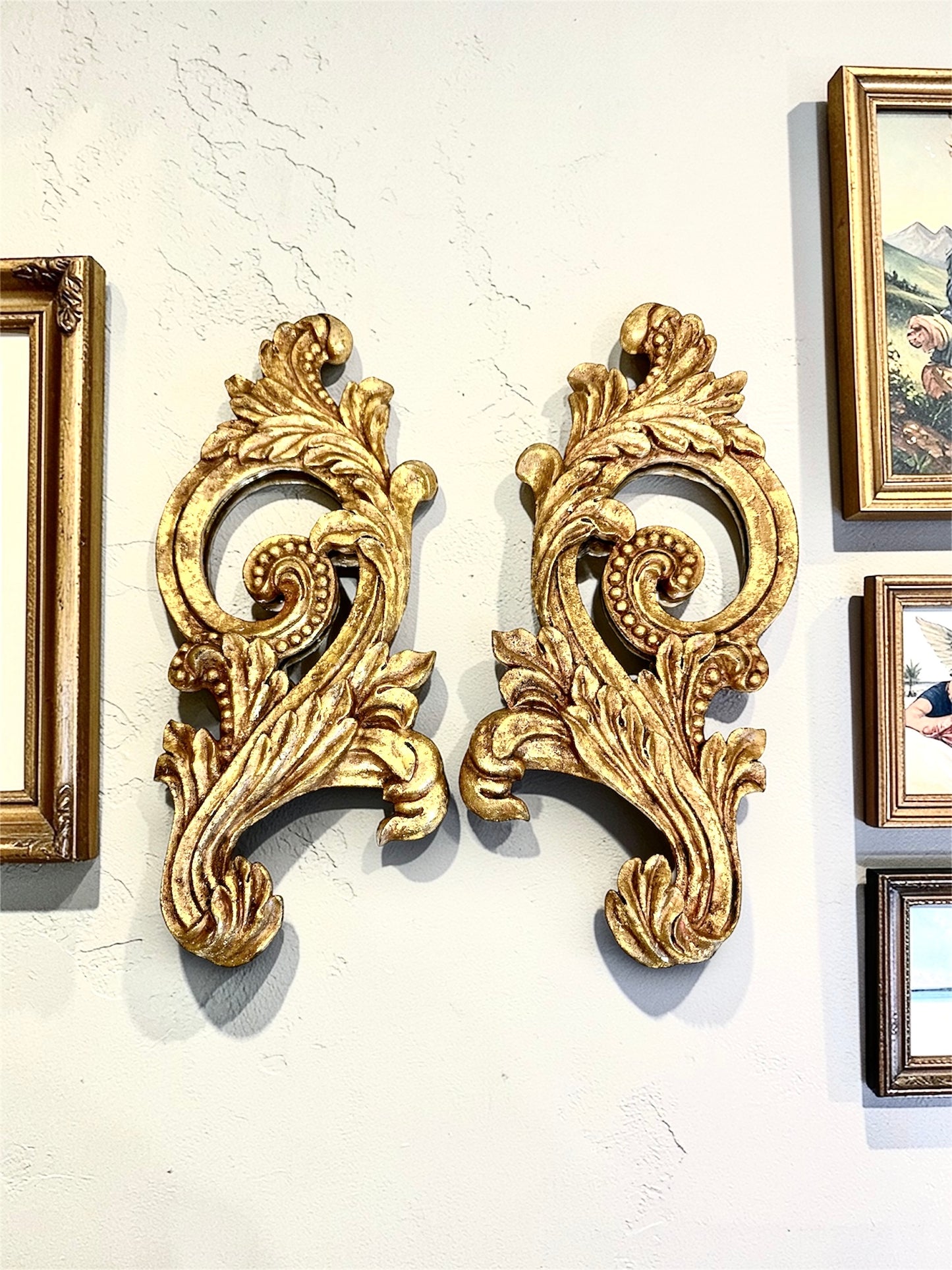 Vintage Gold Mirrors