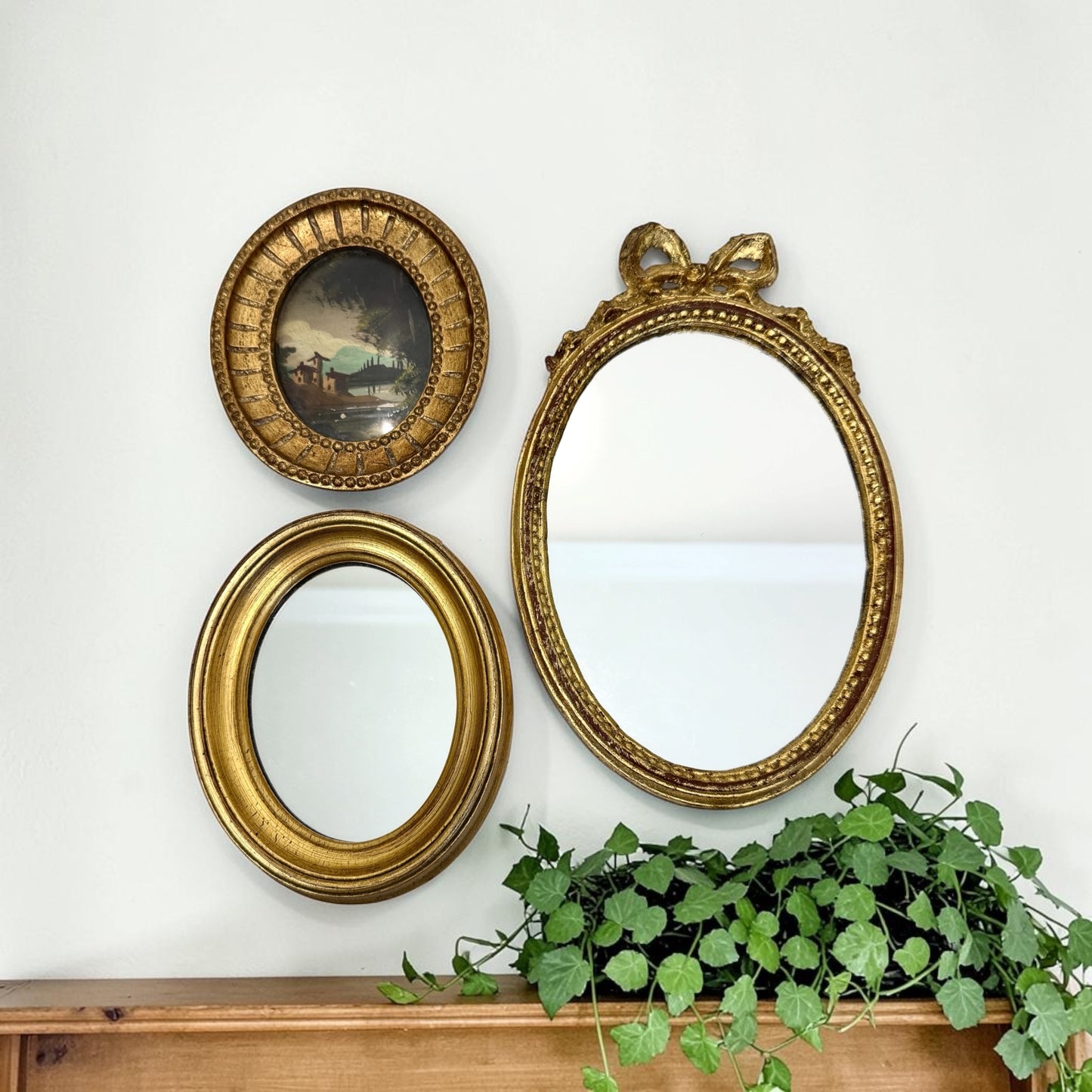 Vintage Gilt Italian Mirror