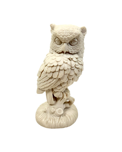 Vintage Alabaster Owl:  Italy