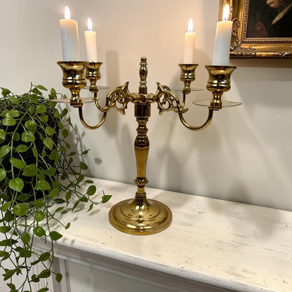 Vintage Brass Candelabra