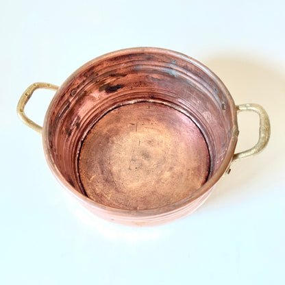 Vintage Copper Pan - Brass and Copper